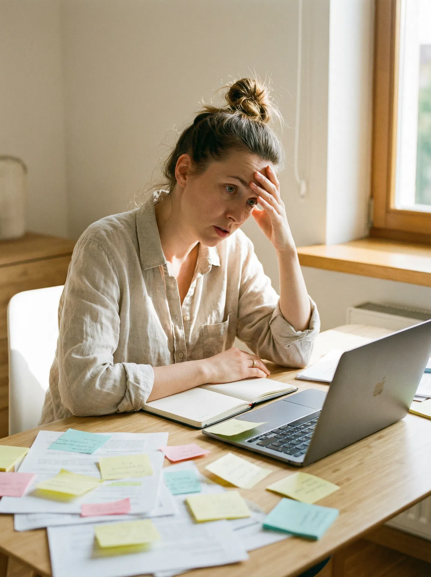Freelancer budujący strukturę